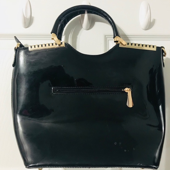 EUC Shiny Structured bag (no brand!) - Picture 2 of 5